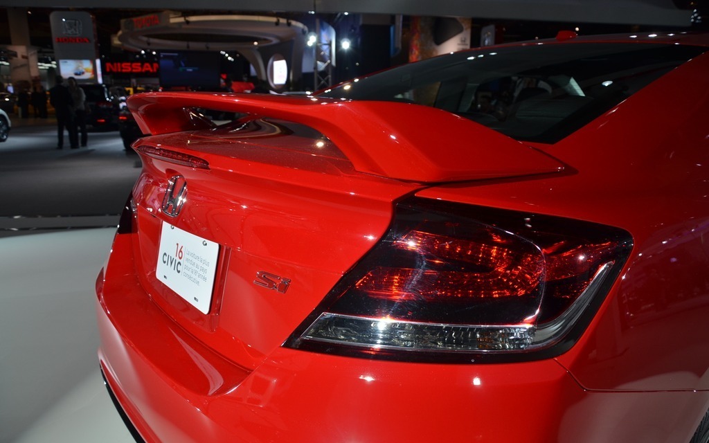 Honda Civic Si au Salon de l'auto de Montréal