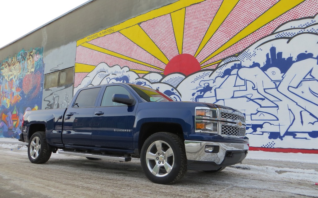 Don't sleep on the Chevrolet's capabilities at the job site.