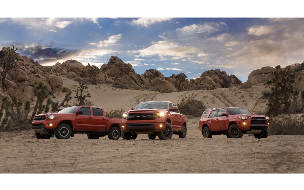 2014 Toyota 4Runner, Tacoma et Tundra TRD Pro Series