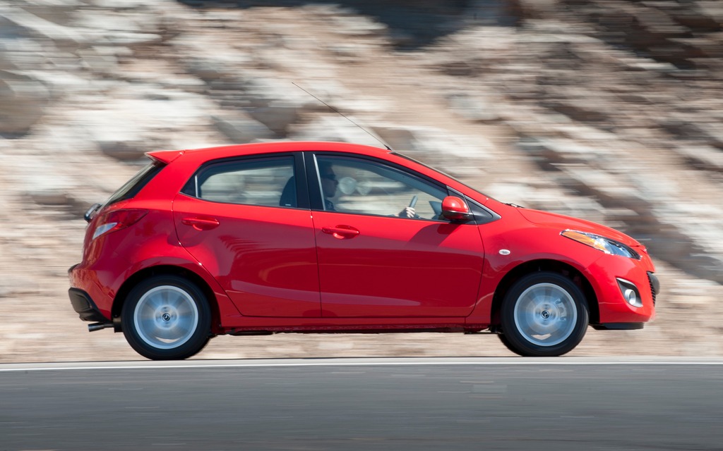 The Mazda2 only comes as a wagon-inspired hatchback