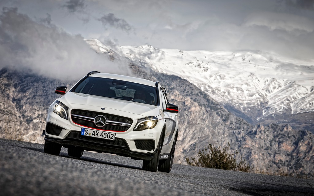 2015 Mercedes-Benz GLA 250 and GLA 45AMG - Two versions, no
