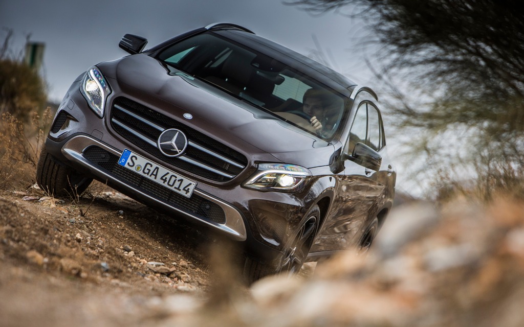 2015 Mercedes-Benz GLA 250 - On/Off-road package is standard equipment
