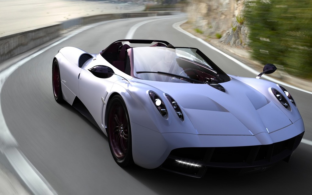 Pagani Huayra Roadster  vue par WildSpeed