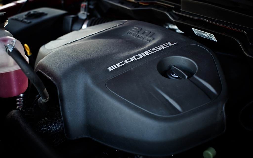Le moteur V6 Turbodiesel est le seul de la catégorie.
