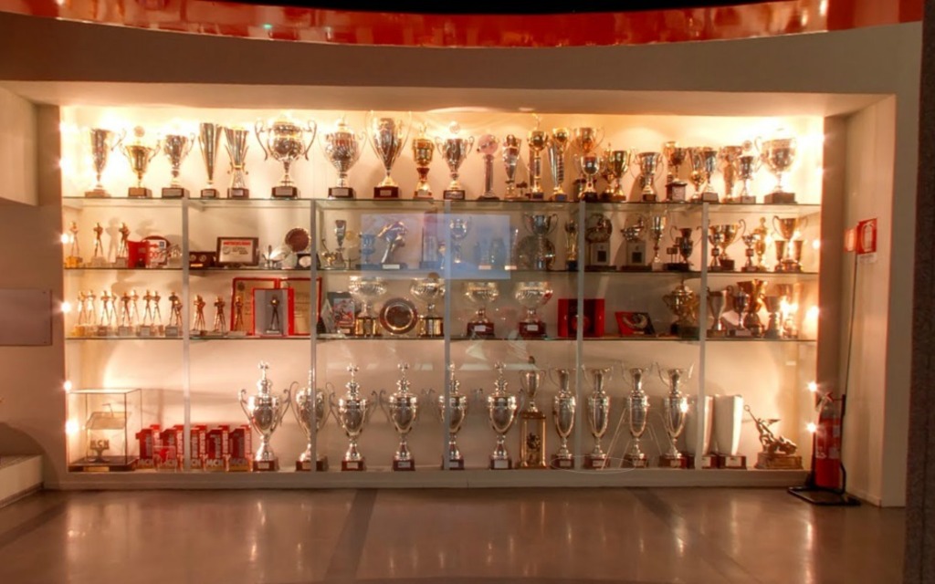 Ducati Museum, trophy room