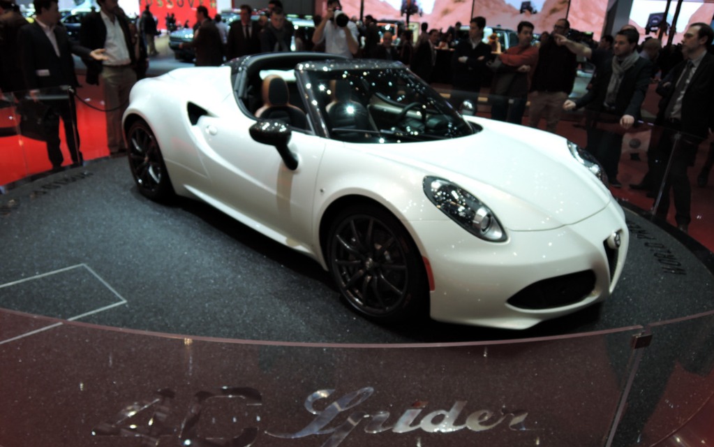 2015 Alfa Romeo 4C Spider