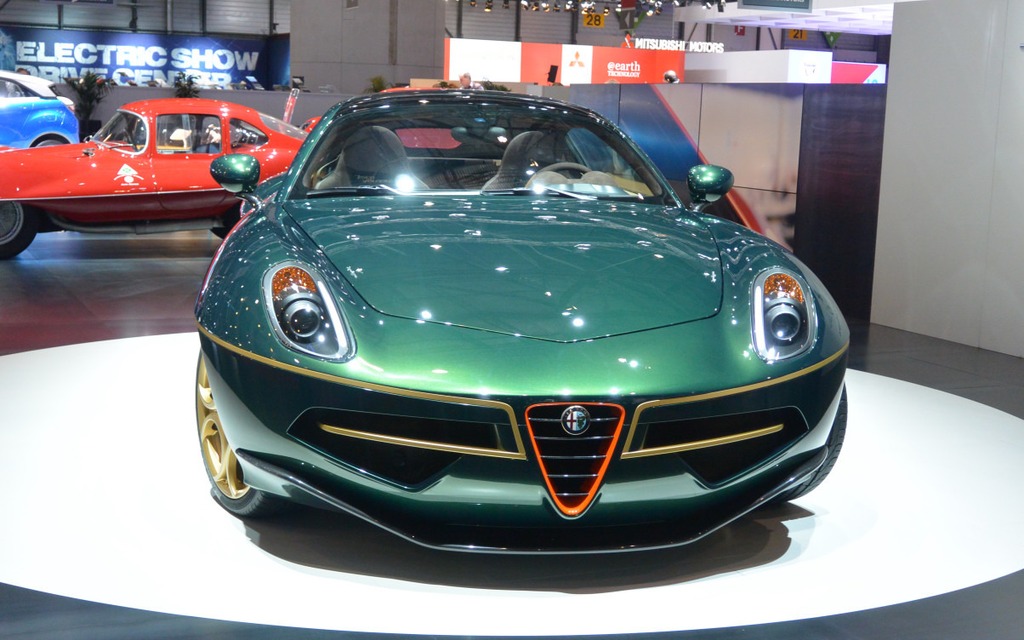 La calandre Alfa Romeo ne fait pas foi de tout.