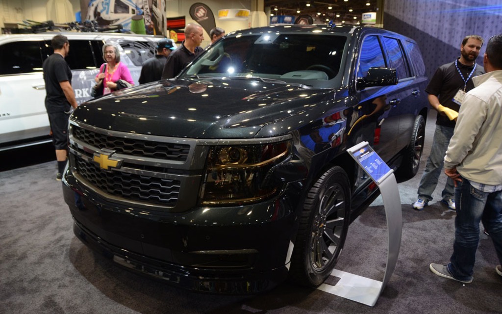 Chevrolet Tahoe Black Concept at the 2013 SEMA Show