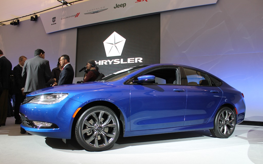 The 2015 Chrysler 200.