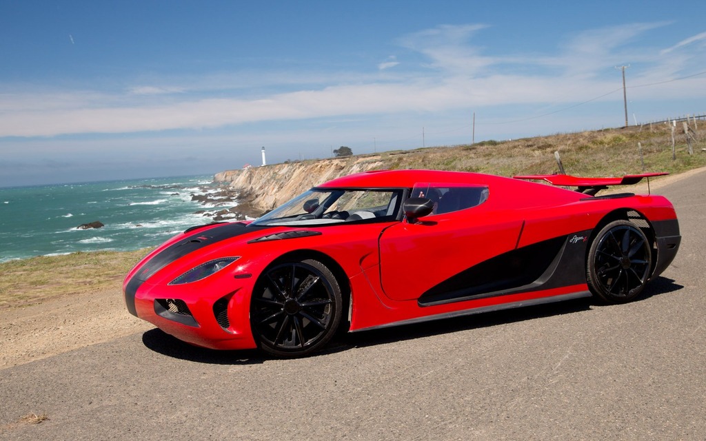 The other Koenigsegg Agera R. This one plays a key role in the movie.