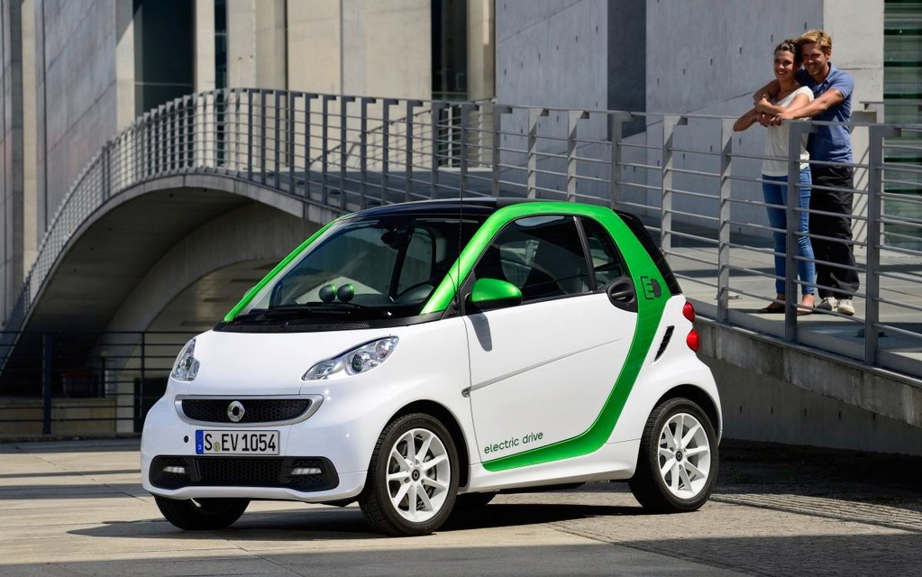 The smart electric drive in summer: an interesting choice.