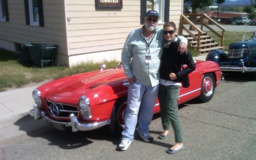 Rob Myers et sa fille Jessica au Colorado Grand 2011