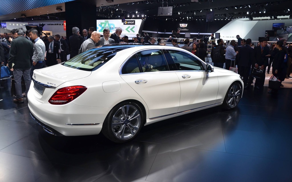 The 2015 Mercedes-Benz C-Class.