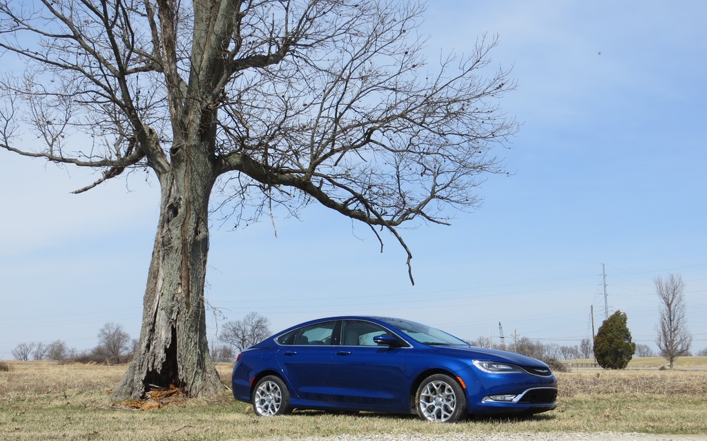 The 2015 Chrysler 200 can also be had with a 3.6-liter Pentastar V6.