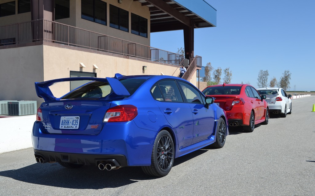 With or without the STI spoiler?
