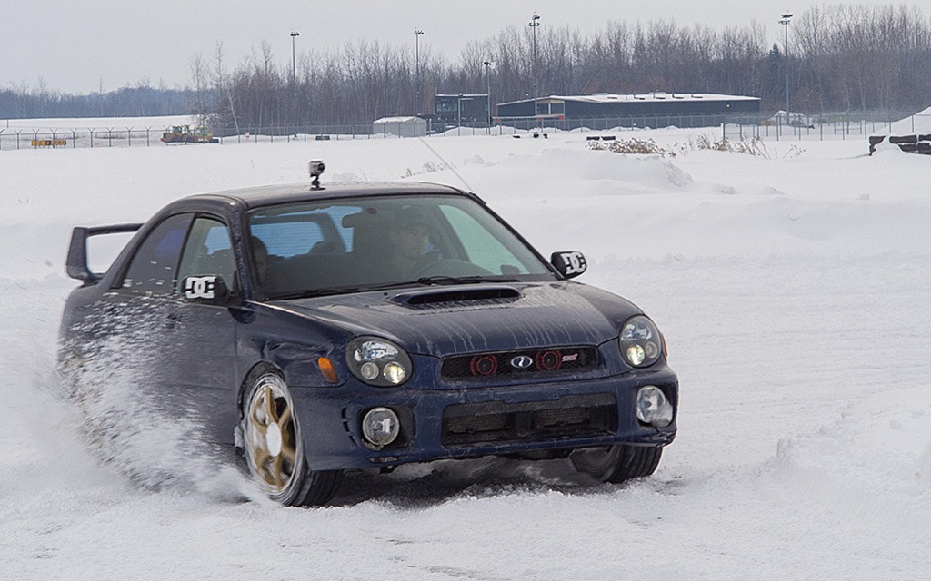 Snow Attack at Icar Race track