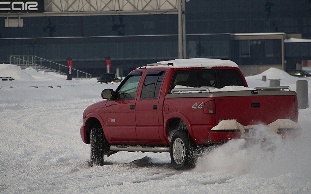 Snow Attack at Icar Race track