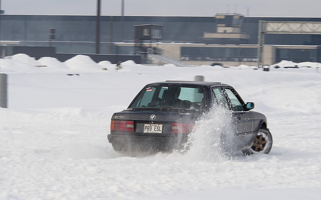 Snow Attack at Icar Race track