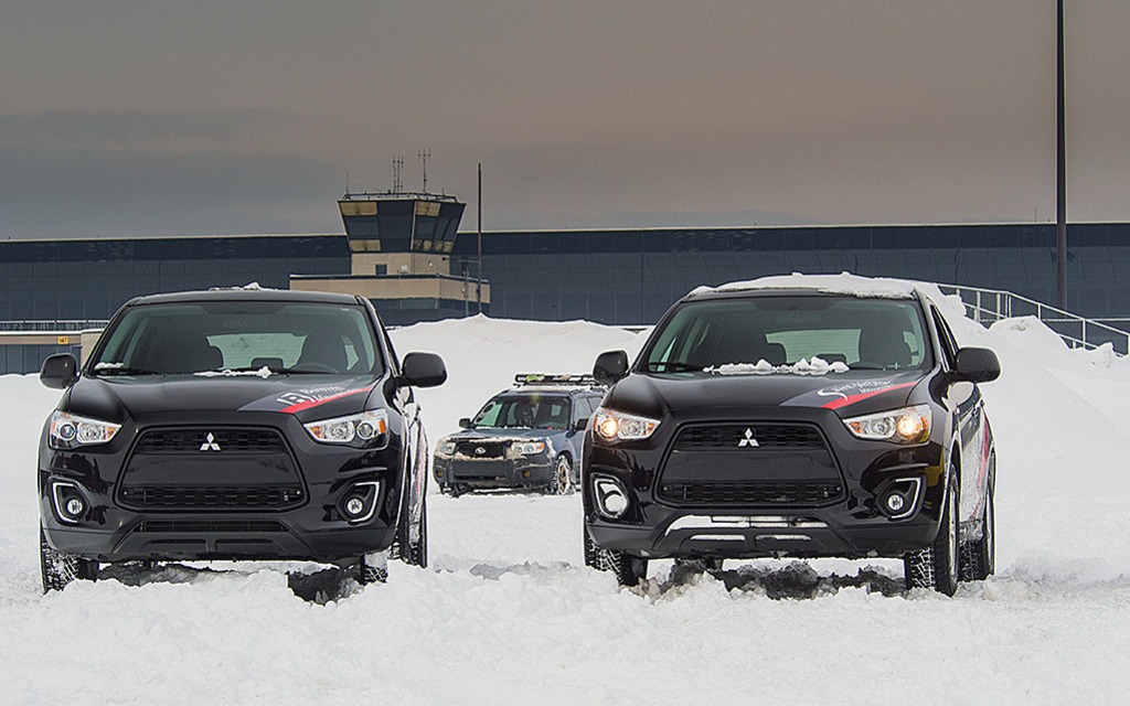 Snow Attack at Icar Race track