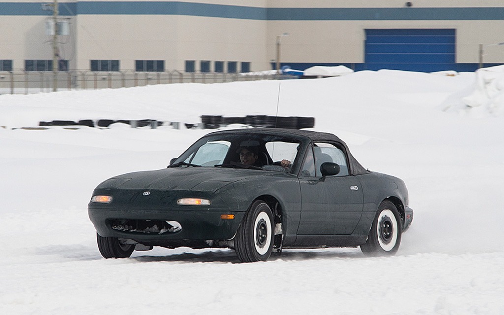 Snow Attack at Icar Race track