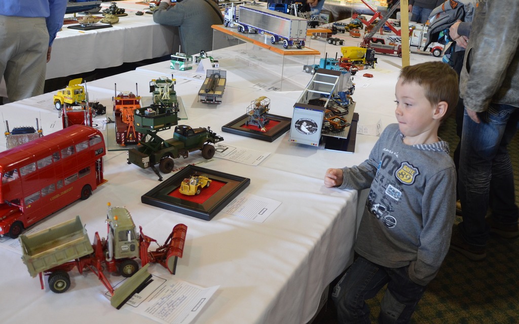 Un futur modéliste? Espérons, car la relève se fait rare.