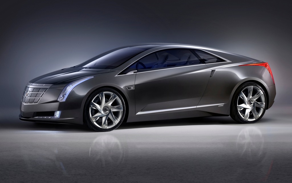 The sleek shape of the Converj concept unveiled in 2009.