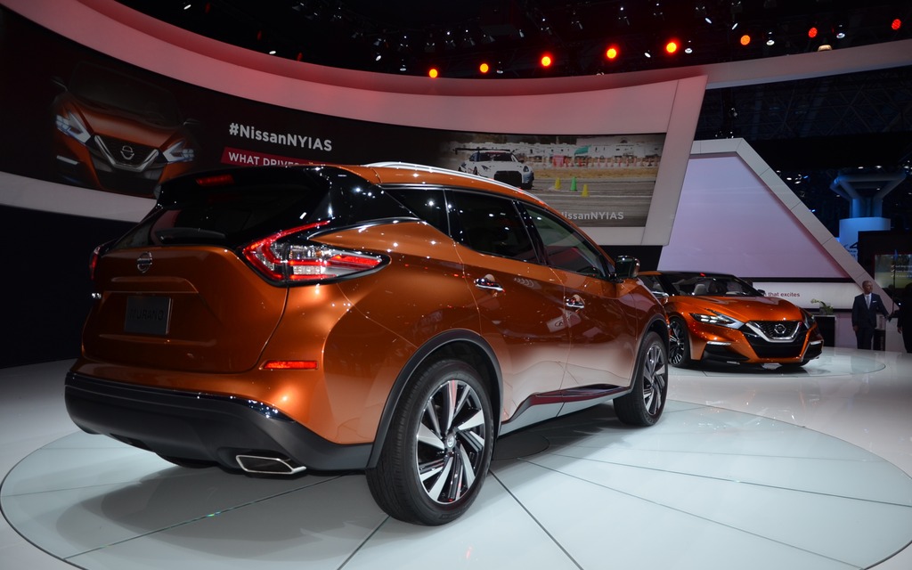 Nissan Murano 2015 au Salon de l'Auto de New York
