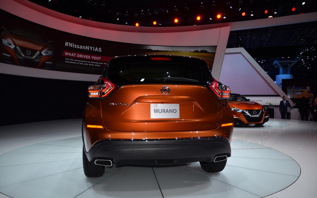 The 2015 Nissan Murano at the New York Auto Show