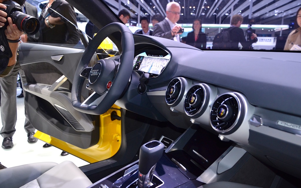 Concept Audi TT Offroad présenté au Salon de l'Auto de Pékin 2014