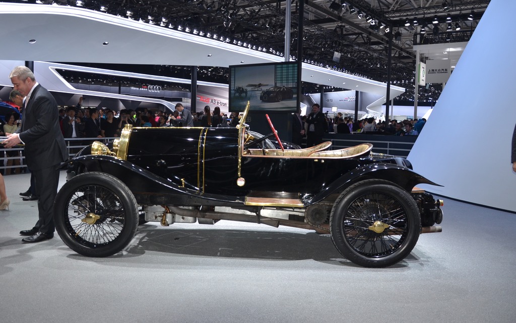 The original Black Bess, a 1913 Bugatti Type 18