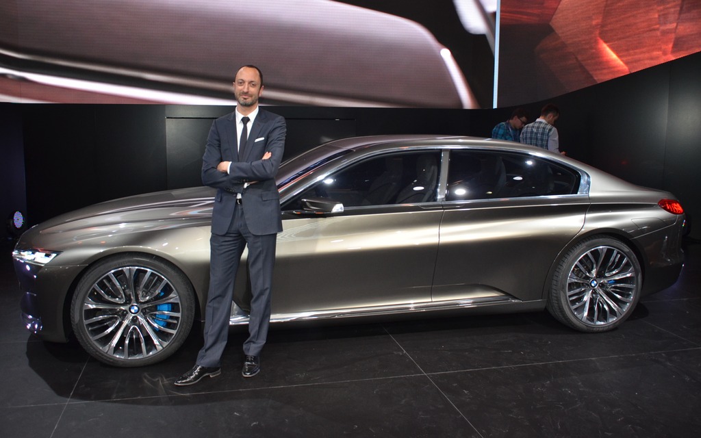 BMW Luxury Vision Concept with BMW Head of Design, Karim Habib.
