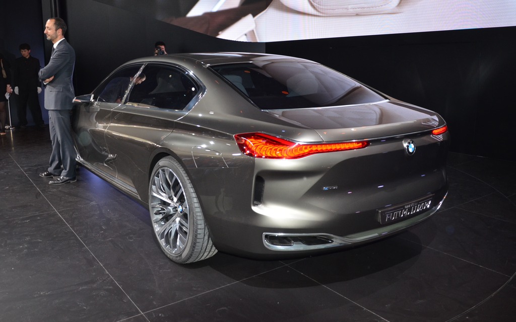 BMW Luxury Vision Concept with BMW Head of Design, Karim Habib.