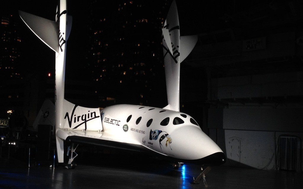 La navette SpaceShipTwo