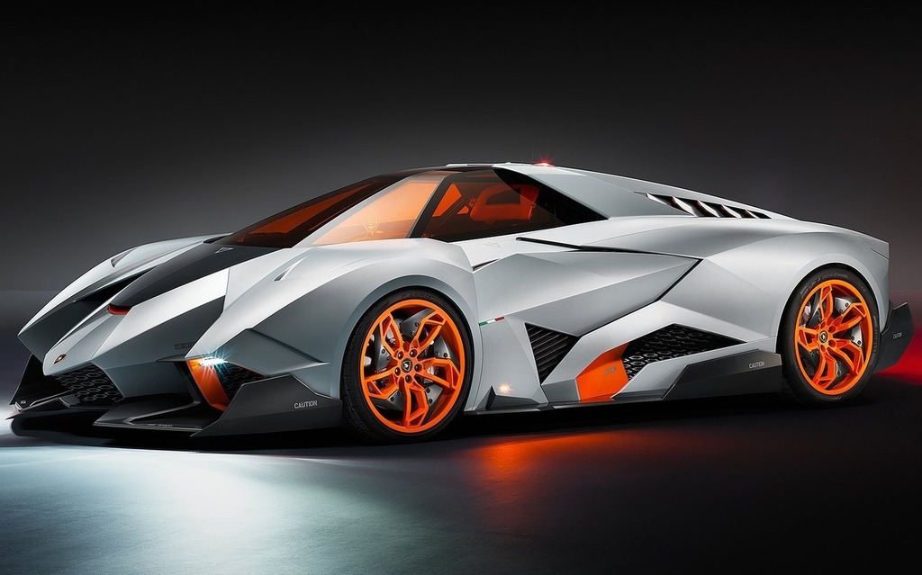 Lamborghini Egoista : seulement une place disponible... mais quel bolide!