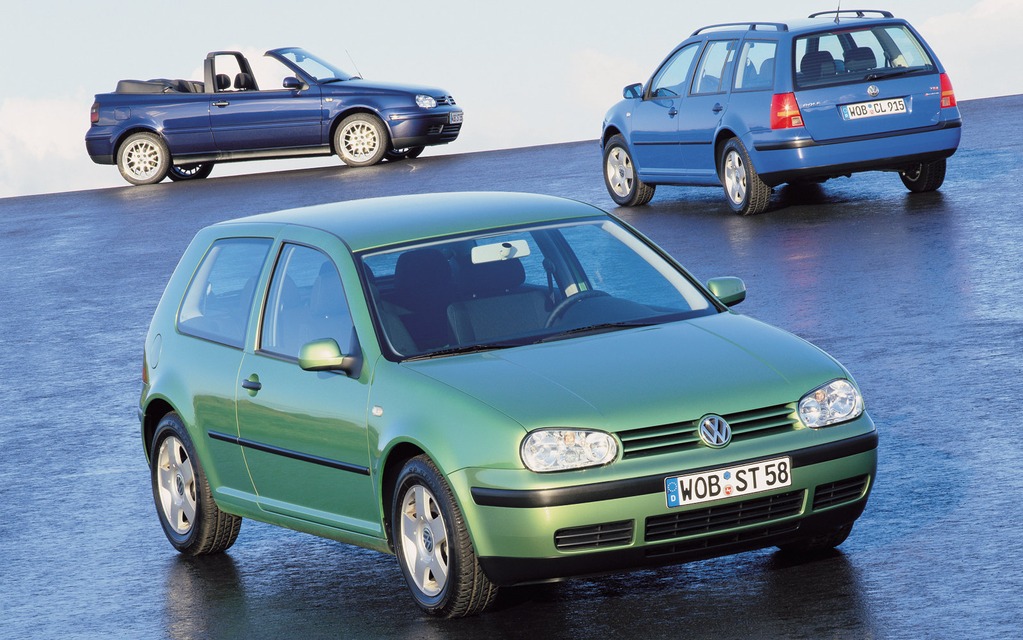The Golf receive a major makeover for 1998.