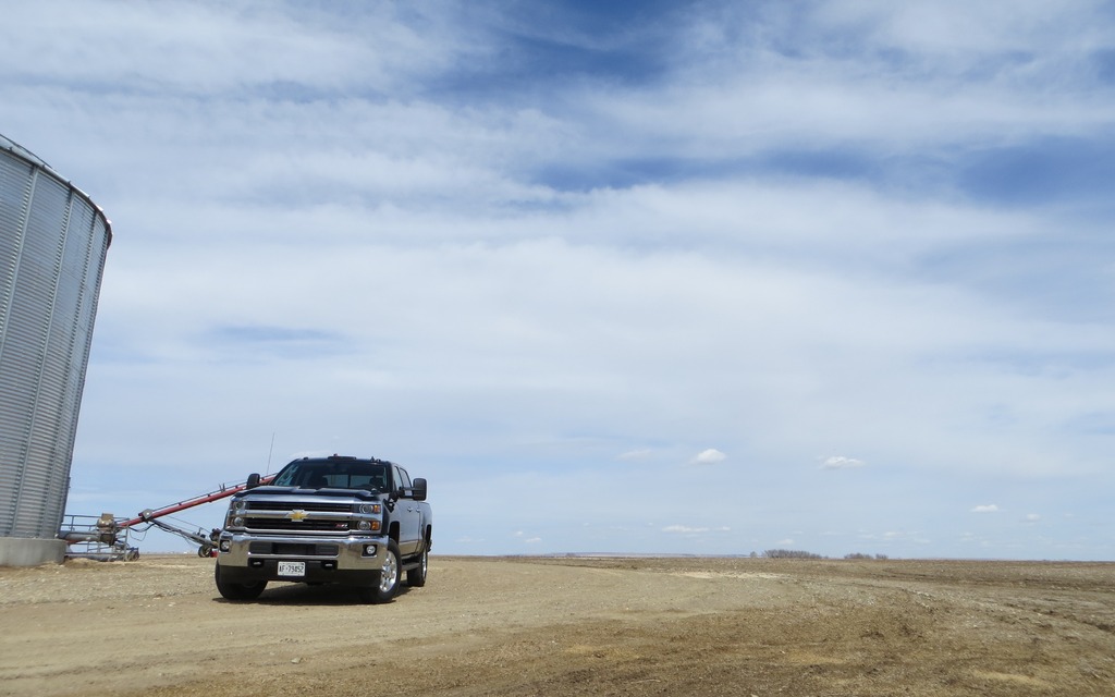Big trucks and wide-open spaces go well together.