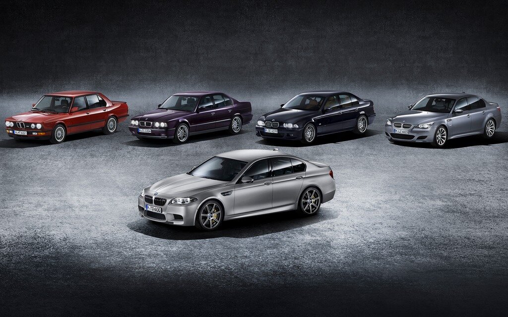  BMW M5 años de dominación