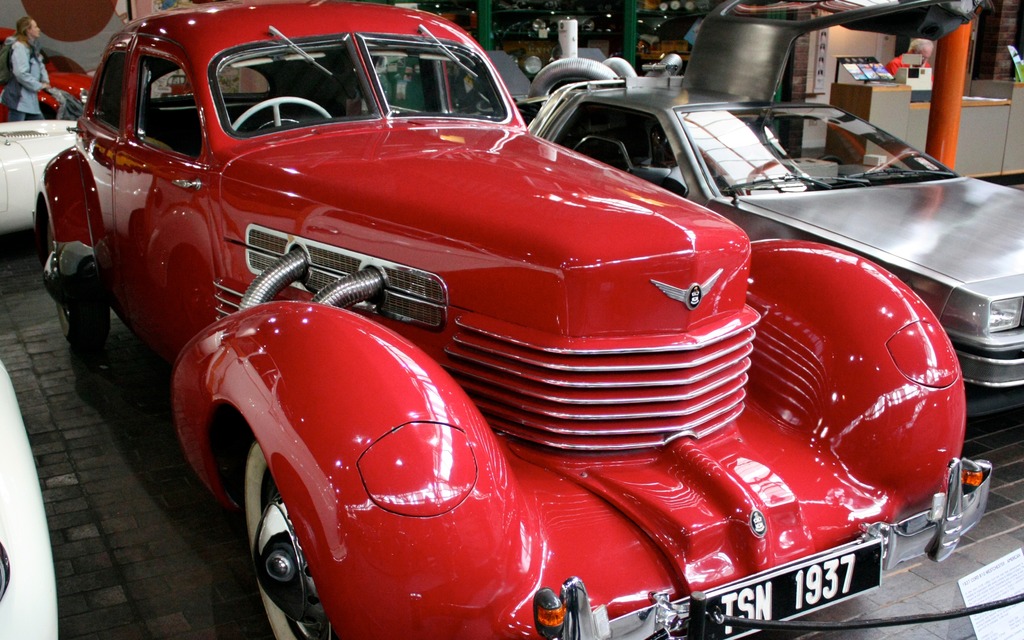 This Cord 810 was very advanced for 1937