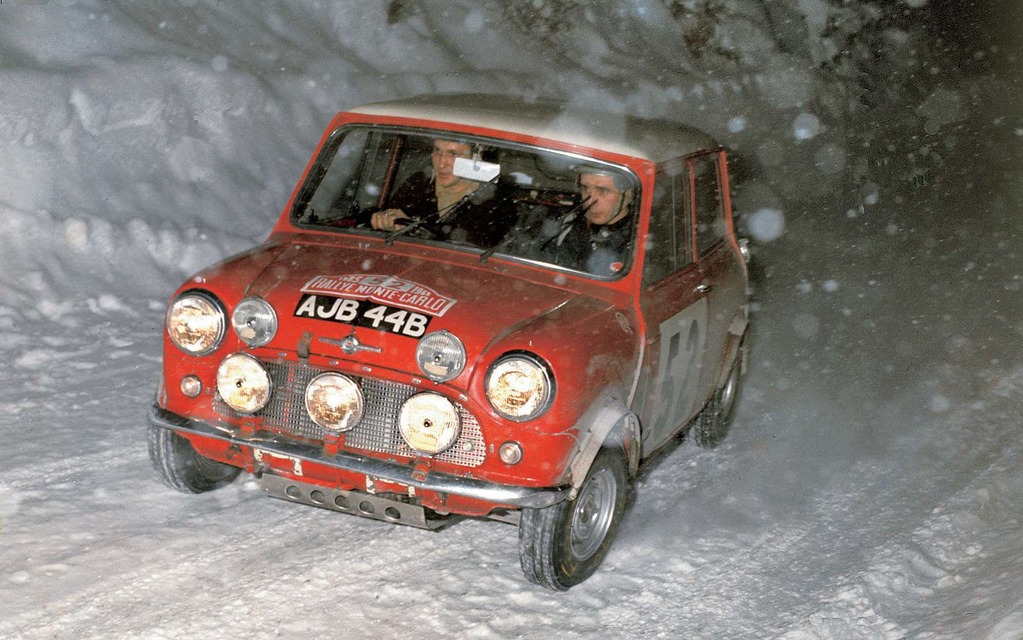 The MINI was also a strong contender in rally!