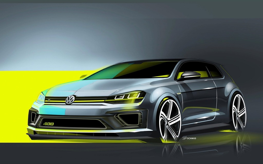 Esquisse d'un concept Volkswagen