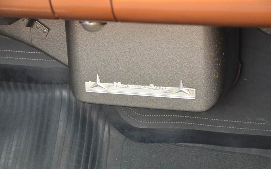 La chaufferette Magic Air était une option.