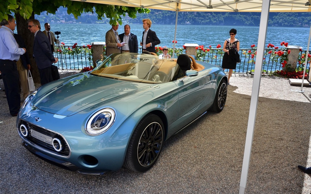 MINI unveiled its Superleggera Concept this year