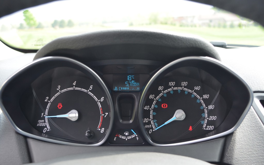 During our test drive, we got an average of 5.7 L/100 km.