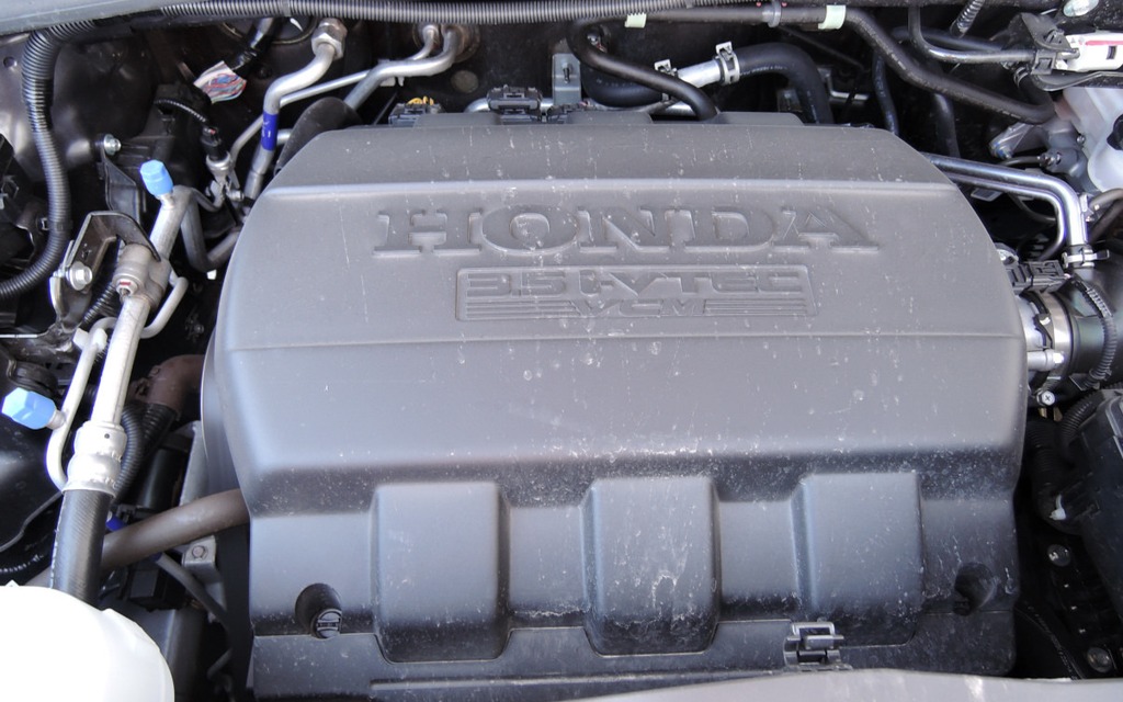 The 3.5-litre V6 produces 250 horsepower.