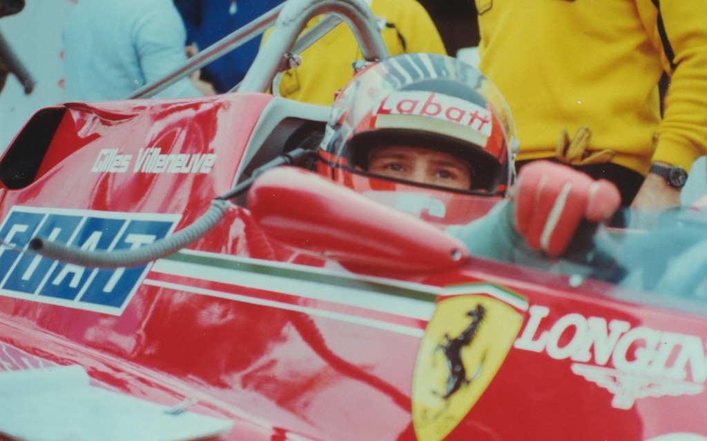 1980, Gilles Villeneuve en Ferrari