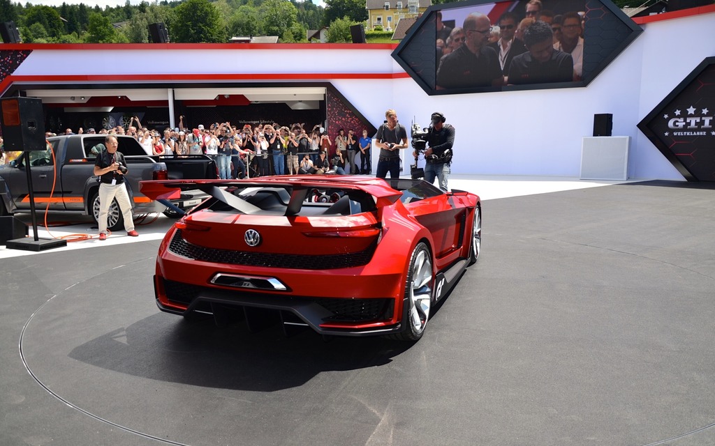 Volkswagen GTI Roadster Gran Turismo au Wörthersee Tour 2014