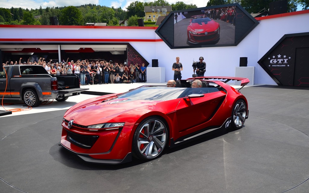 Volkswagen GTI Roadster Gran Turismo au Wörthersee Tour 2014