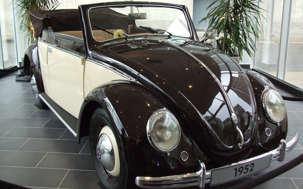 Plusieurs beaux classiques était présent, comme cette Beetle 1952