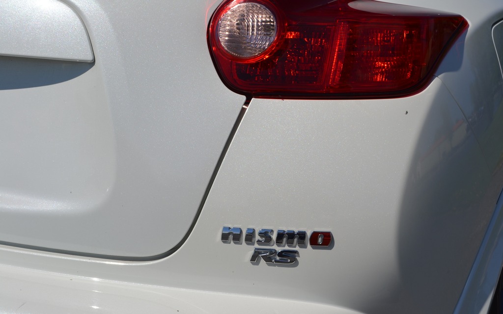 The NISMO RS is a little more powerful than the basic NISMO.