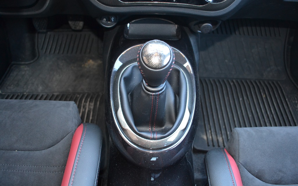 The manual transmission is efficient.